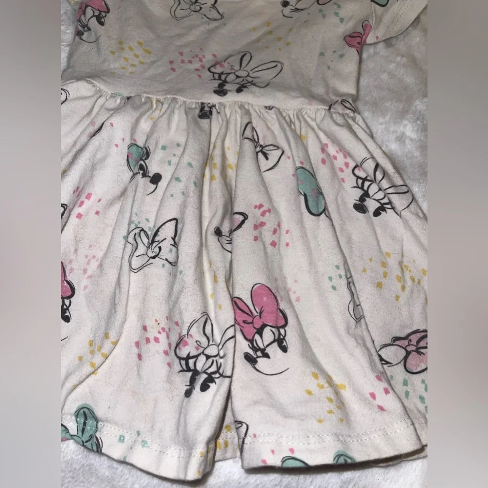 Toddler Girl Minnie Dress - Picture 2 of 6